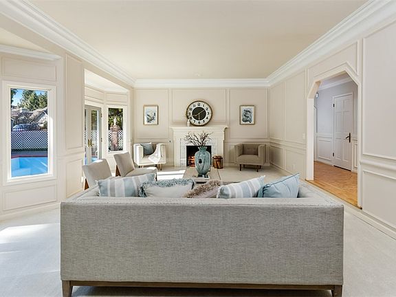 View of living room from formal dining room.