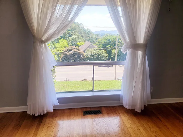 Beautiful view from living room.