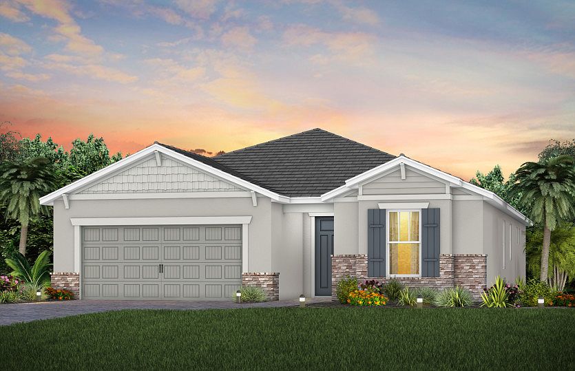 Exterior C2 with optional stone detailing