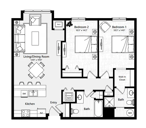 Floor plan 305