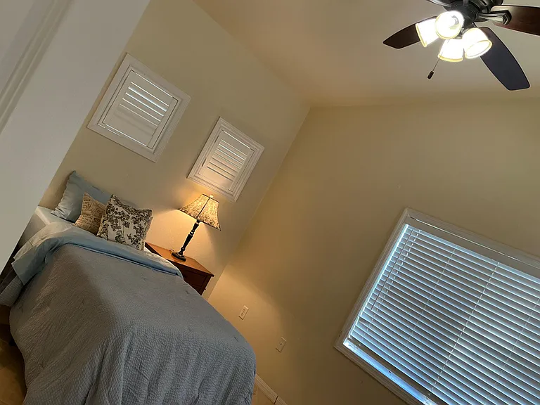 Lamps On in Room