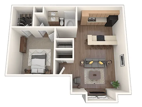 Floor plan Alexander (A1)