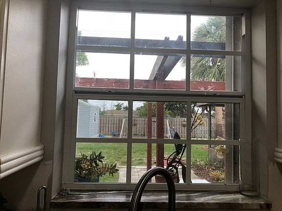 View from the kitchen window