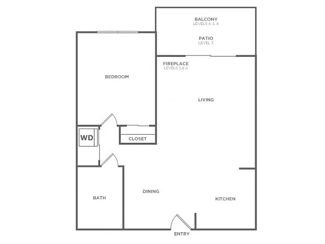 Floor plan B Plus - Sophisticated