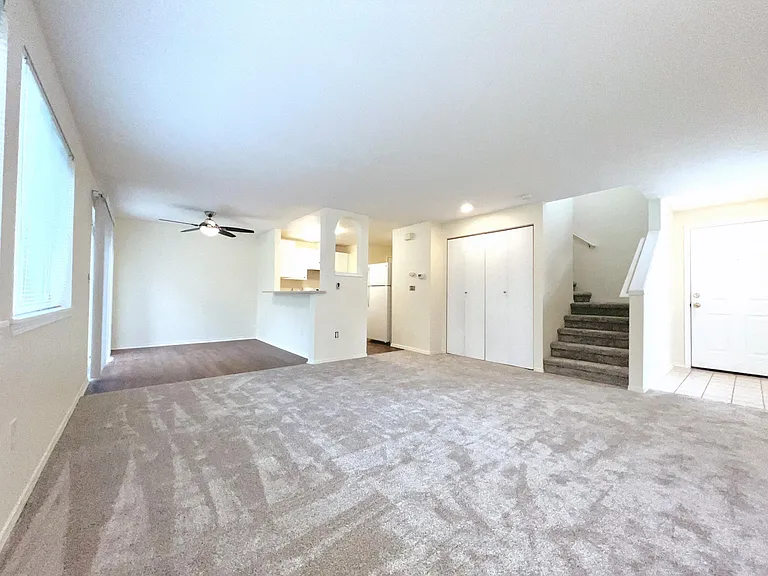 Living Room into Staircase