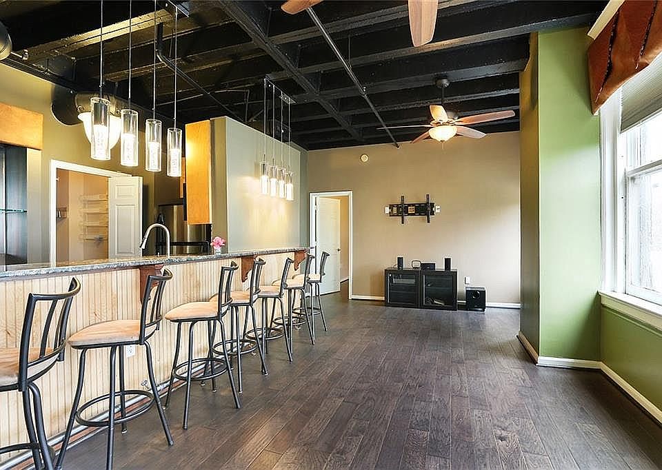 View of Living into Dining 