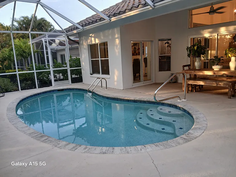 Pool area
