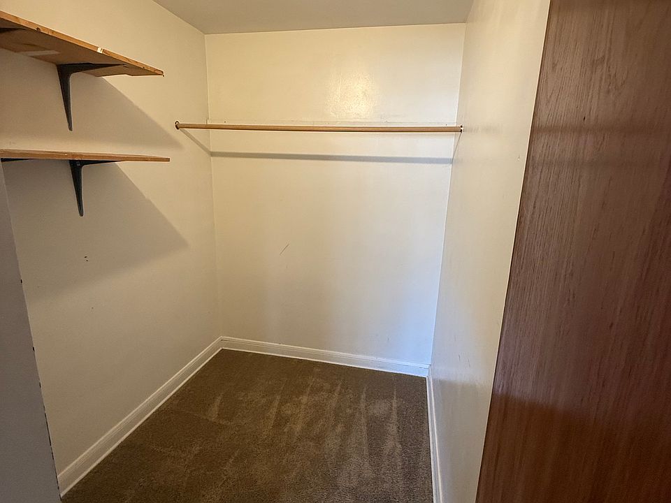 Spacious front hall closet