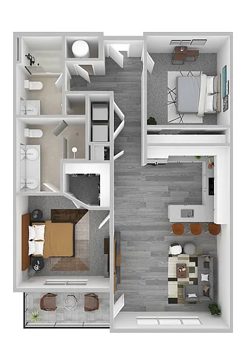 Floor plan B1