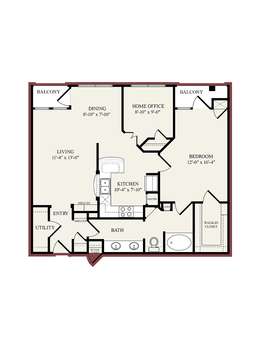 Floor plan A3-Cityview Flats
