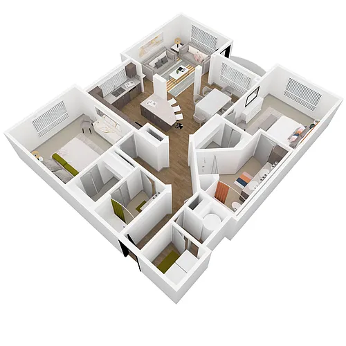 Floor plan B12