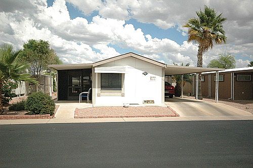 Furnished, 2 Bedroom Home w/ AZ Room in 55+ Park