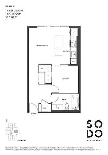 Floor plan B