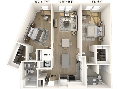 Floor plan B7 - Design Collection I