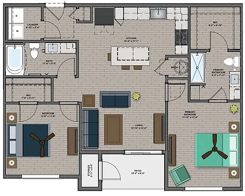 Floor plan Tesla IV