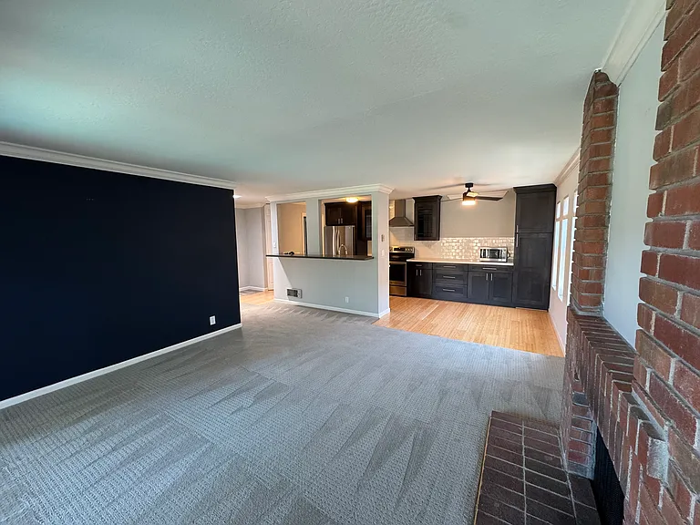 Living Room Kitchen