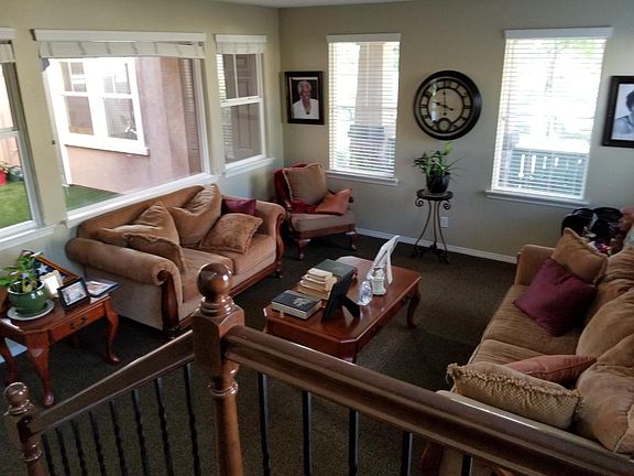 View of Formal Living Room from Staircase