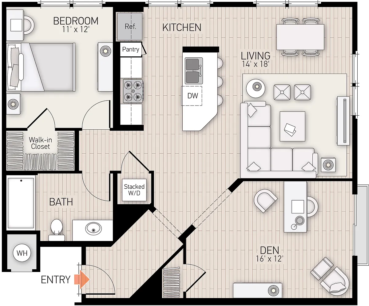 Floor plan Plan J