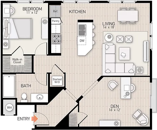 Floor plan Plan J
