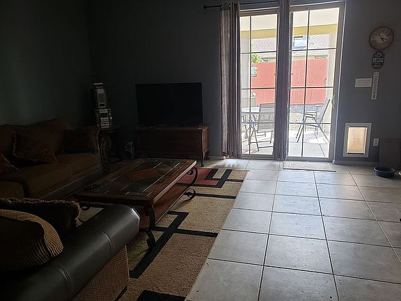 Back door to patio