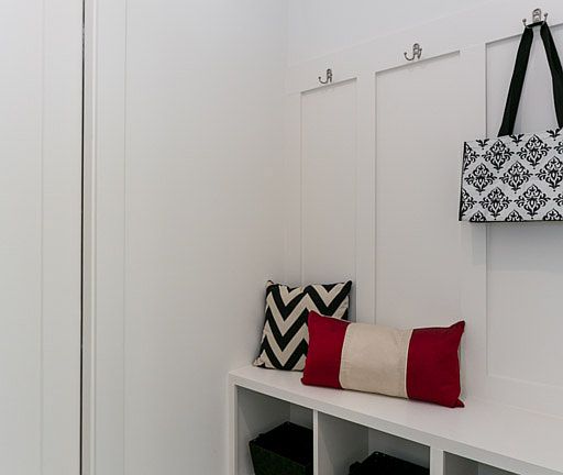 space through the entrance