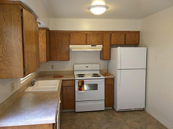Kitchen from patio door