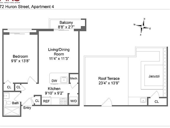 2nd image of 72 Huron St #4A
