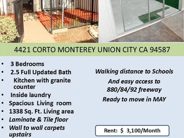 4421 Corto Monterey, Union City, CA 94587