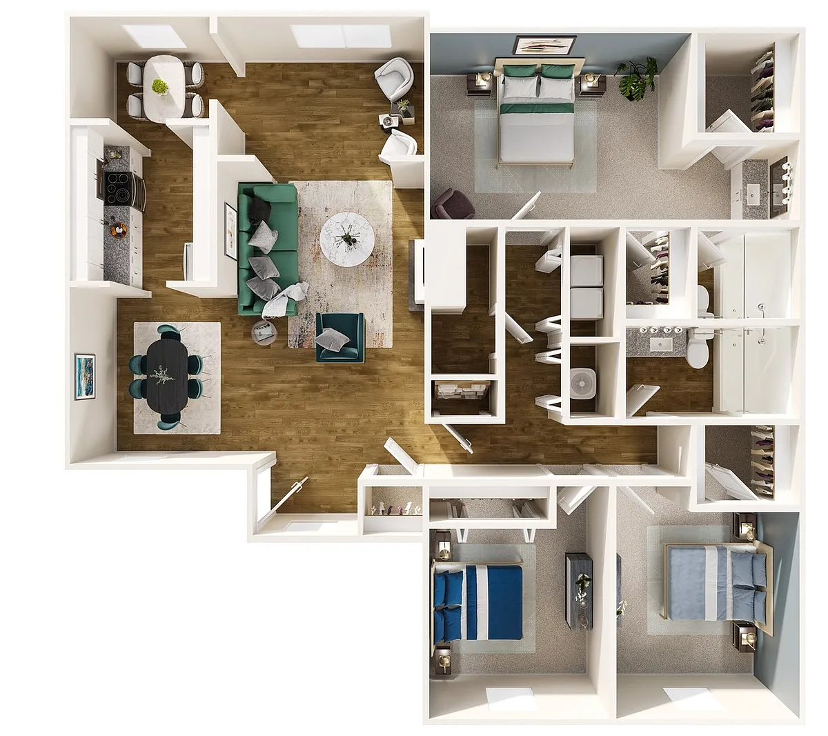 Floor plan The River Birch