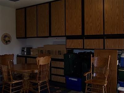 custom cabinetry in garage