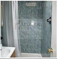 first marble bathroom