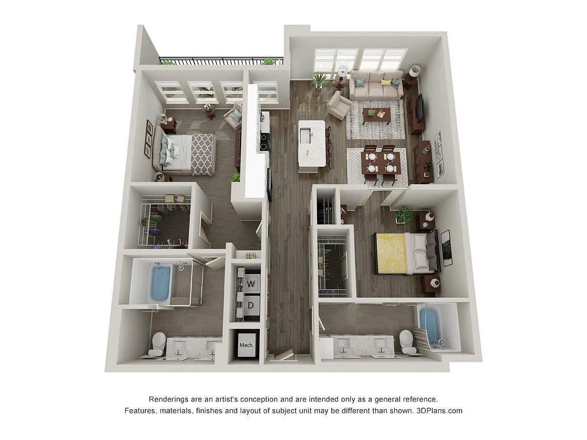 Floor plan B8