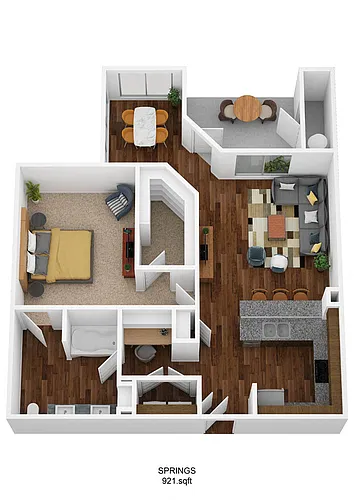 Floor plan A1H-S