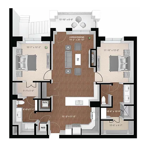 Floor plan Guttenberg