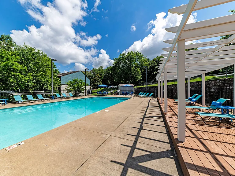 Swimming pool and sundeck