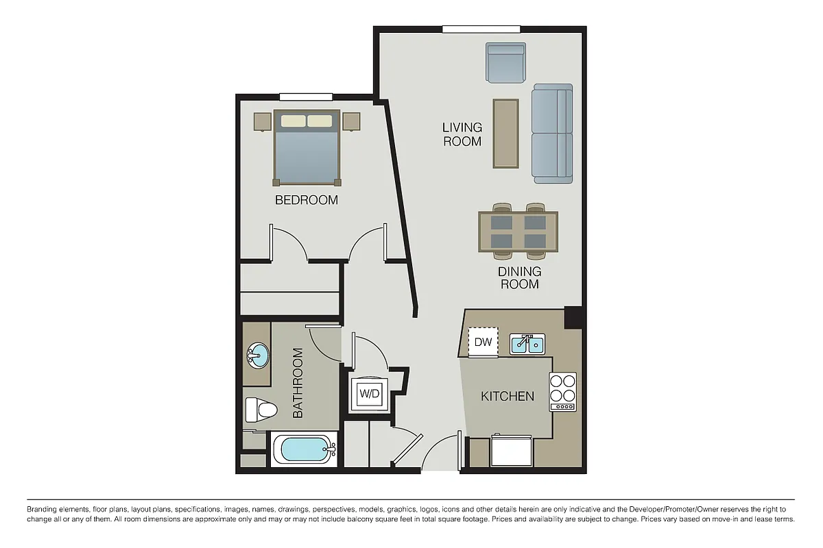 Floor plan The Oxford