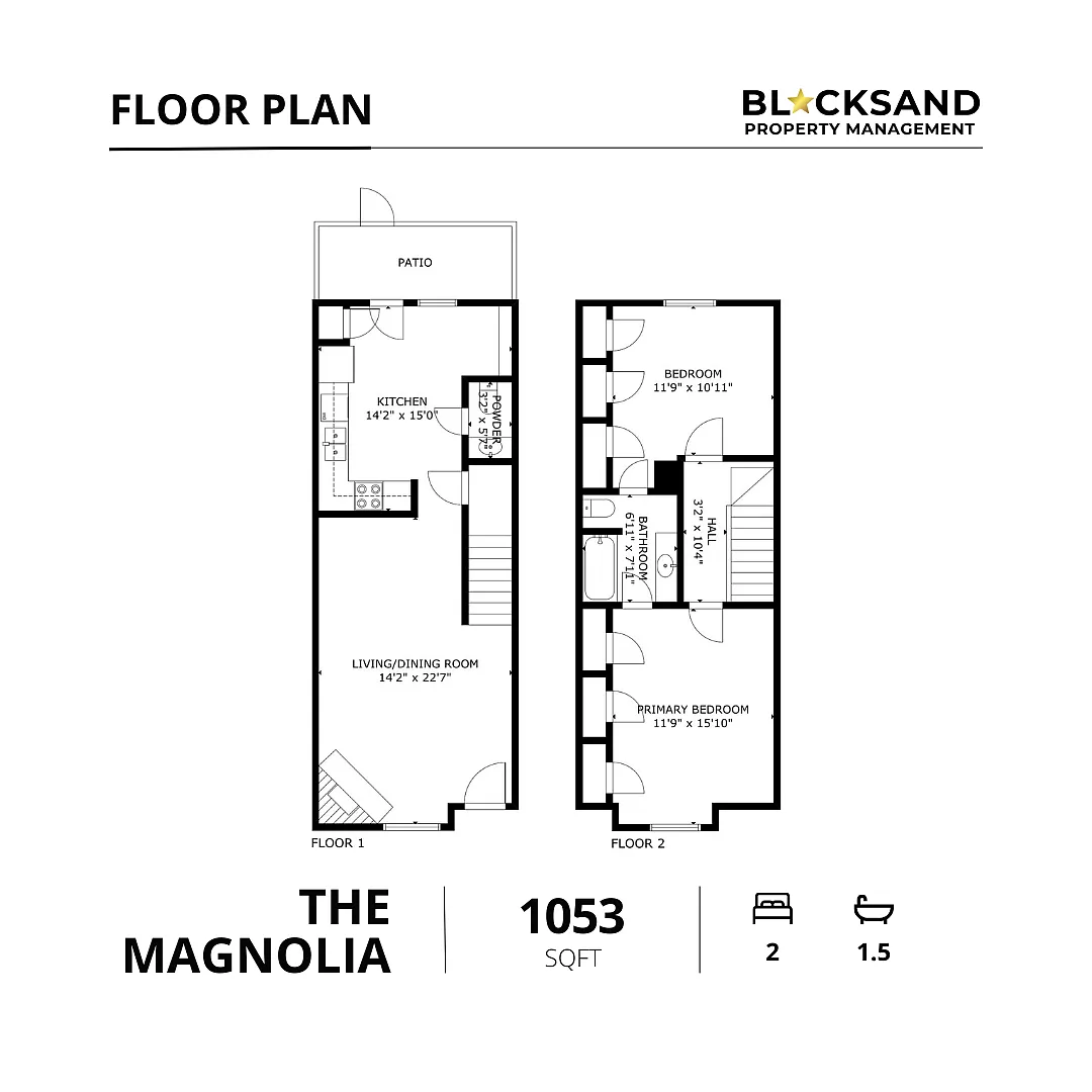 Floor plan The Magnolia