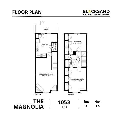 Floor plan The Magnolia
