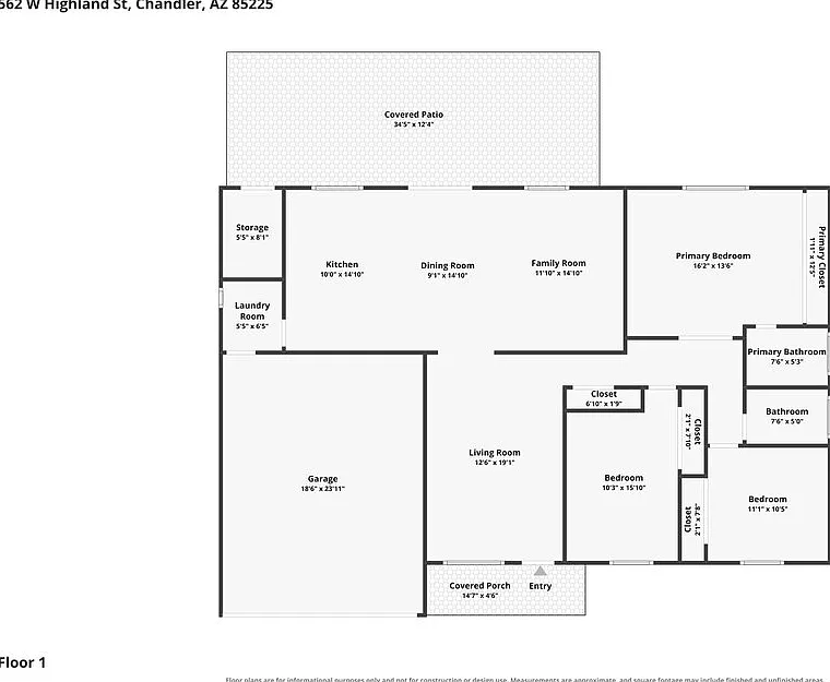 3 bed, 2.0 bath, 1441 sqft, $2,140 — Photo 2