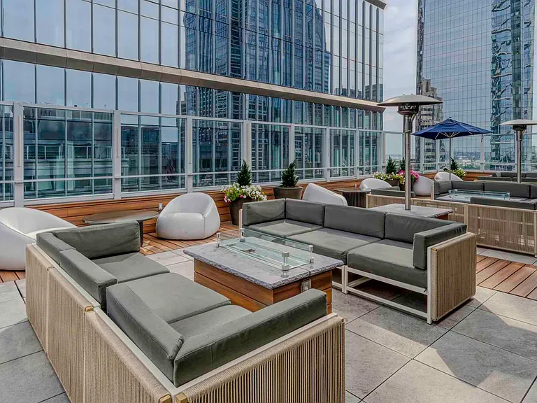 Rooftop social deck boasts amazing city views