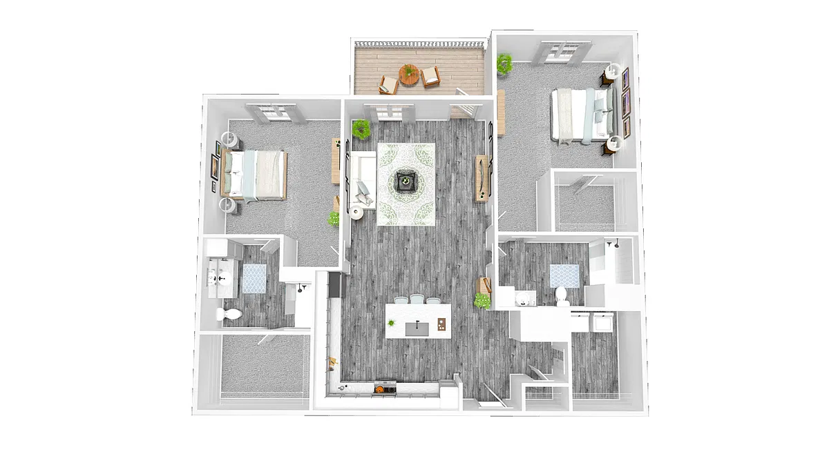 Floor plan Brookside