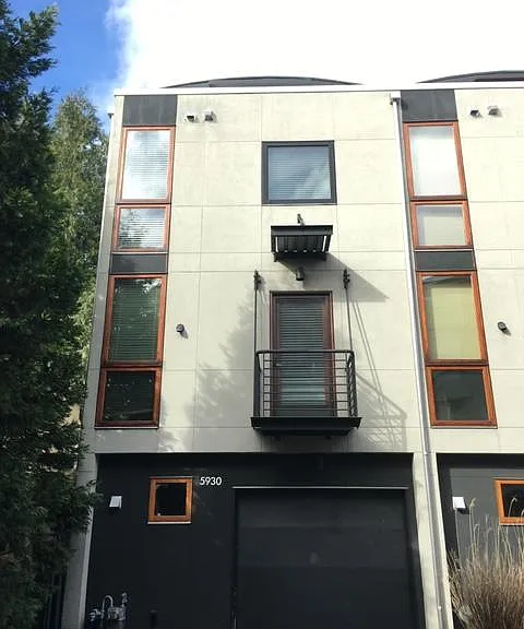 Back of house + garage
