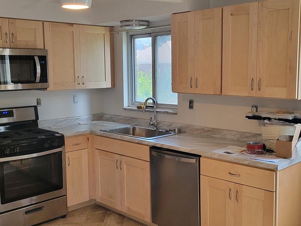Updated kitchen. Everything is new. Backsplash not yet installed in this photo.