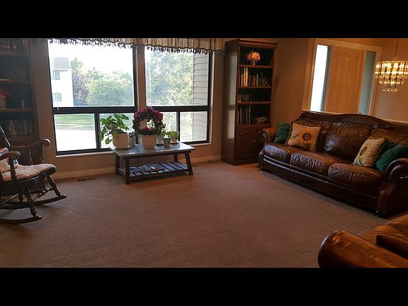 Large windows in living room