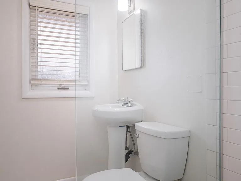 Clinton Court| Bathroom with Standing Shower