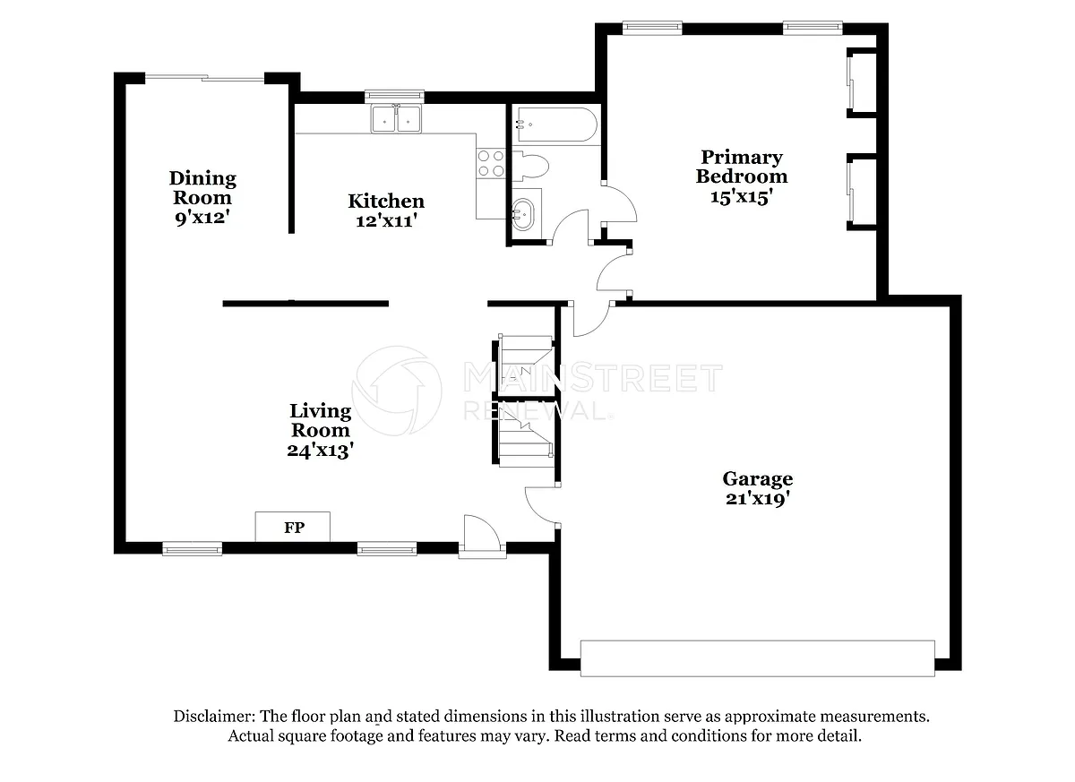 Floor Plan - 210 N Huntsman Blvd