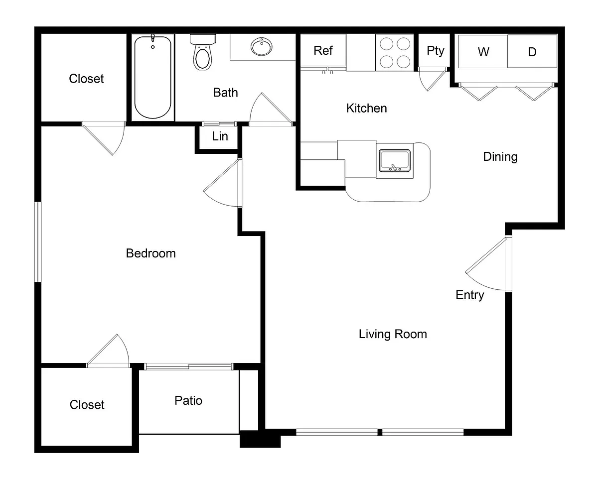 Floor plan AA
