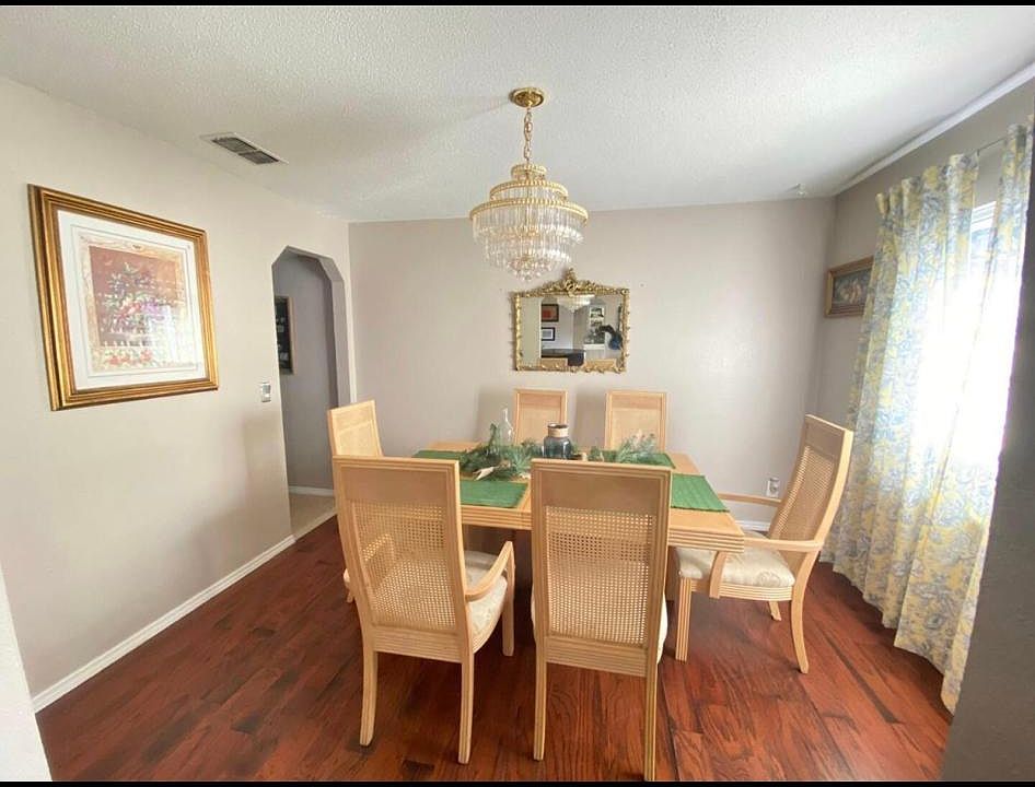 the dining area
