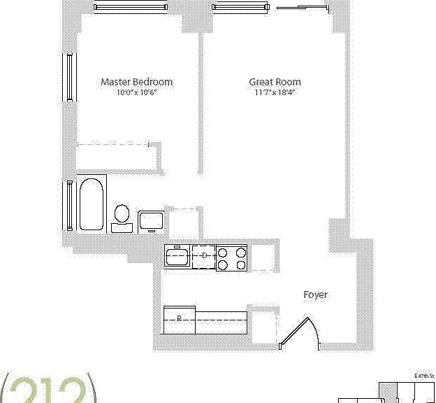 212 E 47th St #16C — Photo 2
