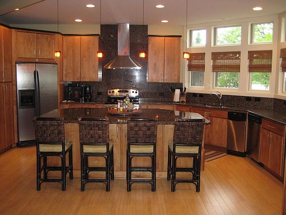 Large kitchen for entertaining